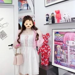 Petiti Fifi Soft Girl White Swan Plus Size Dress 16 Petiti Fifi Soft Girl White Swan Plus Size Dress