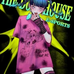 EverythingCuteClub Top Pink Psyco E-sport Over Sized T-shirt