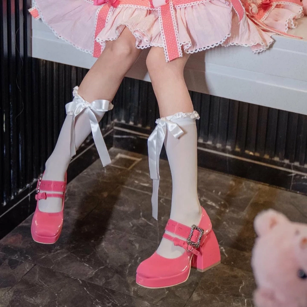 Bingolulu, EverythingCuteClub Bingo Marry Jane Mid Length Heel Shoes Accessories 15 Bingolulu, EverythingCuteClub Bingo Marry Jane Mid Length Heel Shoes Accessories