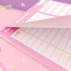 EverythingCuteClub, Fairylady Rabbit Schedule Set Daily Schedule Weekly Schedule Monthly Schedule Room Decor