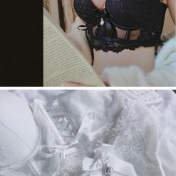 EverythingCuteClub The Girl In Your Dream Lingerie Sets Bra+undies Lingerie + Panties + Sleepwear + Socks 15 EverythingCuteClub The Girl In Your Dream Lingerie Sets Bra+undies Lingerie + Panties + Sleepwear + Socks