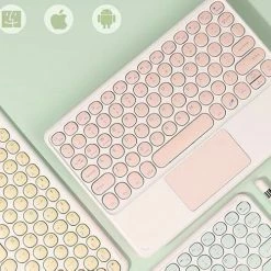 EverythingCuteClub Easy Lite Bluetooth Keyboard With Touch Pad Keyboard+Headphones +Mouses 14 EverythingCuteClub Easy Lite Bluetooth Keyboard With Touch Pad Keyboard+Headphones +Mouses