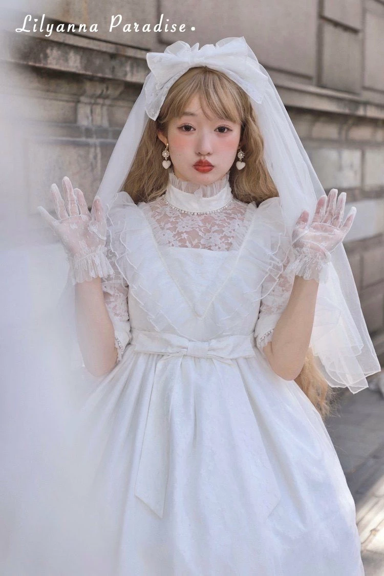 EverythingCuteClub To Tell You Lace Lolita Dress JSK / Lace Shirt 10 EverythingCuteClub To Tell You Lace Lolita Dress JSK / Lace Shirt