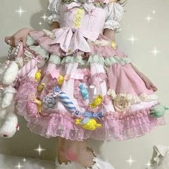 EverythingCuteClub Pre-order Candy Party Sweet Lolita Fashion Dress / Shirt / Full Set