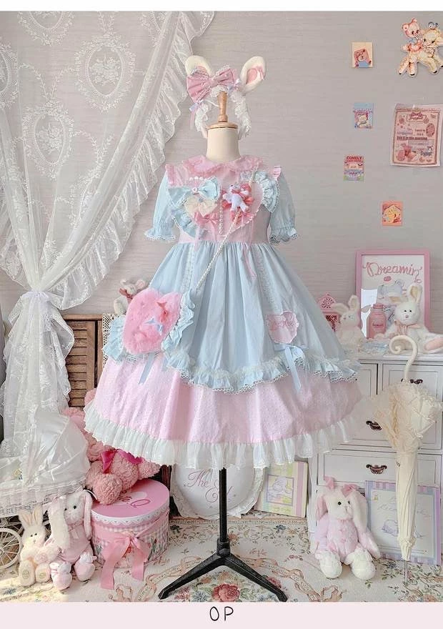 My Sweetheart Pre-order Honey Baby Lolita Fashion JSK/one Piece Dress Top 8 My Sweetheart Pre-order Honey Baby Lolita Fashion JSK/one Piece Dress Top