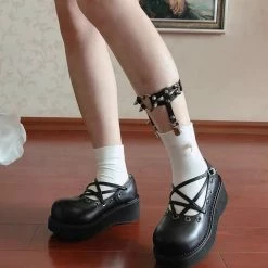 EverythingCuteClub Love Heart Pentagram Shoes Accessories 11 EverythingCuteClub Love Heart Pentagram Shoes Accessories