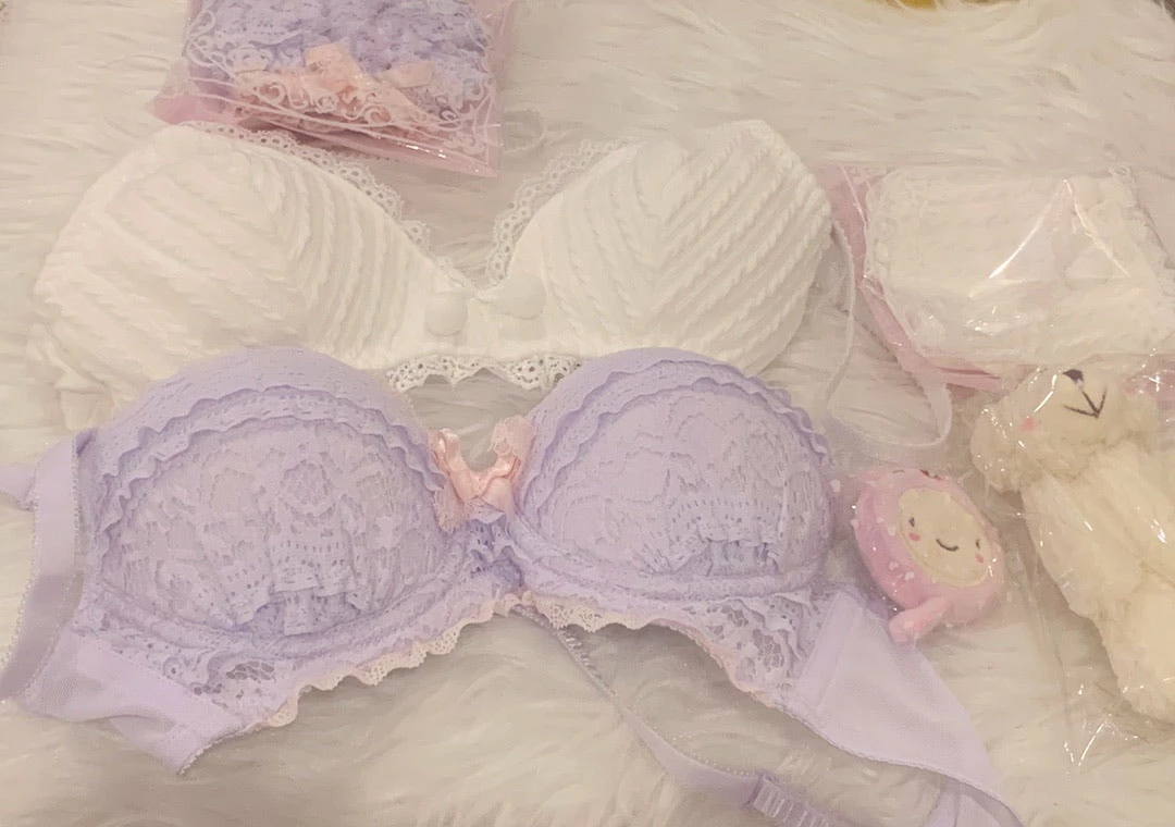 EverythingCuteClub Day Dream Video Tape Bralette Sets Include Panties 21 EverythingCuteClub Day Dream Video Tape Bralette Sets Include Panties