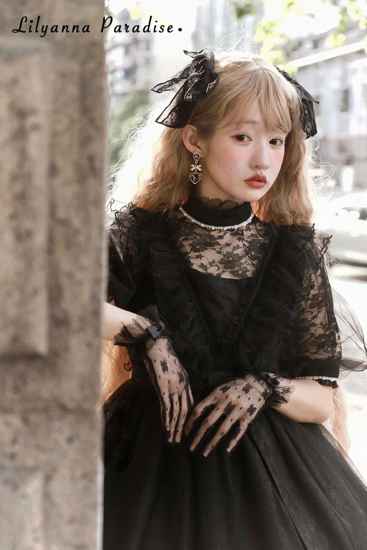 EverythingCuteClub To Tell You Lace Lolita Dress JSK / Lace Shirt 18 EverythingCuteClub To Tell You Lace Lolita Dress JSK / Lace Shirt