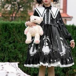 EverythingCuteClub Dress + Rompers Dark Girl Plus Size Lolita Dress More Kawaii Plus Kawaii