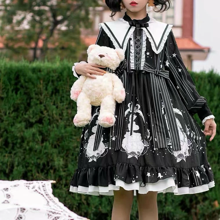 EverythingCuteClub Dress + Rompers Dark Girl Plus Size Lolita Dress More Kawaii Plus Kawaii 3 EverythingCuteClub Dress + Rompers Dark Girl Plus Size Lolita Dress More Kawaii Plus Kawaii