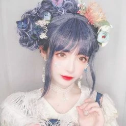 EverythingCuteClub Floral Girl Garden Cosplay Lolita Makeup Accessories 17 EverythingCuteClub Floral Girl Garden Cosplay Lolita Makeup Accessories