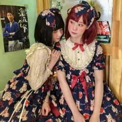 EverythingCuteClub Wish Cat Casual Lolita Dress