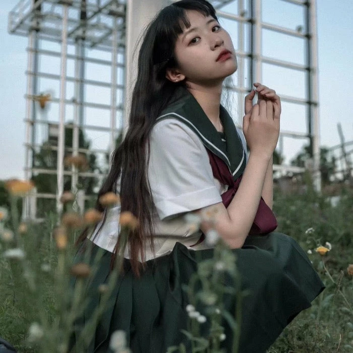 EverythingCuteClub Inuyasha Kagome Higurashi (日暮 かごめ) Same Style Japan Uniform Skirt Cosplay / Daily Top 8 EverythingCuteClub Inuyasha Kagome Higurashi (日暮 かごめ) Same Style Japan Uniform Skirt Cosplay / Daily Top