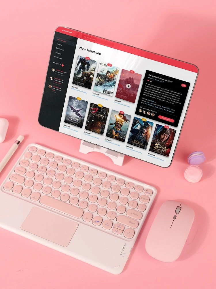 EverythingCuteClub Easy Lite Bluetooth Keyboard With Touch Pad Keyboard+Headphones +Mouses 5 EverythingCuteClub Easy Lite Bluetooth Keyboard With Touch Pad Keyboard+Headphones +Mouses