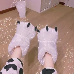 EverythingCuteClub Shoes Bear Paw Indoor Boots