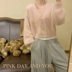 EverythingCuteClub Soft Colour Pastel Cardigan Jackets + Puffs+ Coats