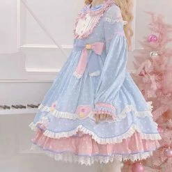 EverythingCuteClub Bobo Candy Lolita Casual Sweet Dress