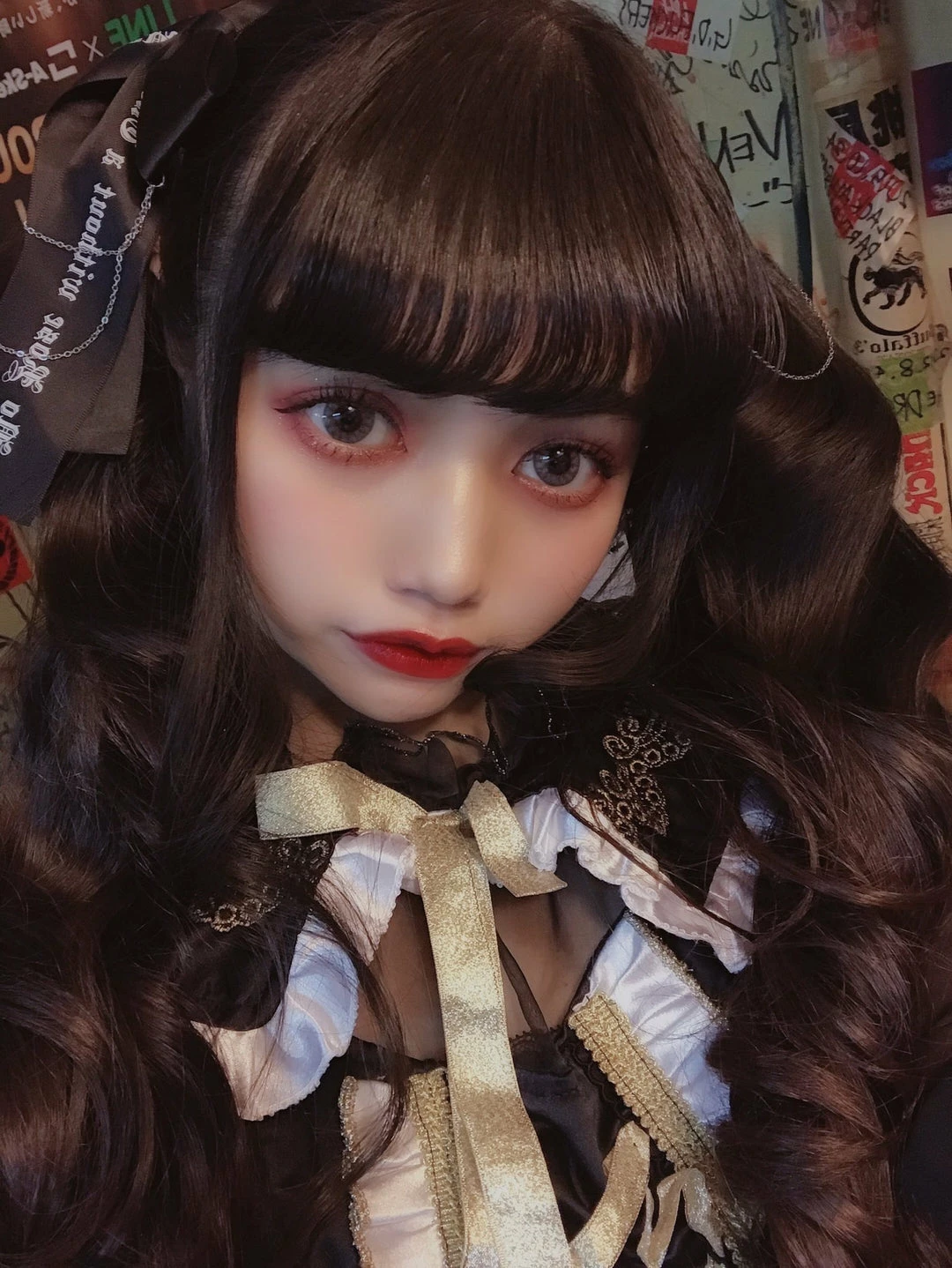 EverythingCuteClub Accessories Hairpins Cross Chain Gothic Ribbon 6 EverythingCuteClub Accessories Hairpins Cross Chain Gothic Ribbon