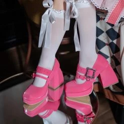 Bingolulu, EverythingCuteClub Bingo Marry Jane Mid Length Heel Shoes Accessories 29 Bingolulu, EverythingCuteClub Bingo Marry Jane Mid Length Heel Shoes Accessories