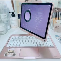 EverythingCuteClub IPad Keyboard +iPad Case Convertible