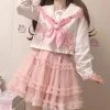EverythingCuteClub Customized Mymelody Jk Top Uniform 1 EverythingCuteClub Customized Mymelody Jk Top Uniform