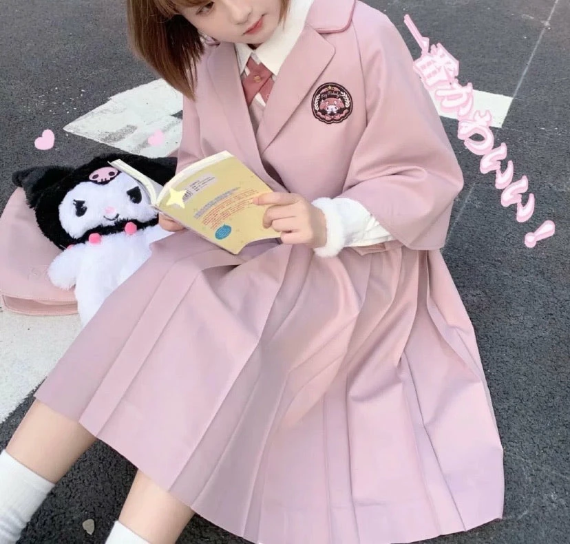 EverythingCuteClub Sanrio Collaboration Cape / Jumper Skirt Dress 4 EverythingCuteClub Sanrio Collaboration Cape / Jumper Skirt Dress