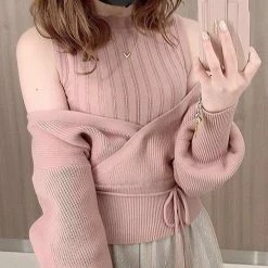 EverythingCuteClub Fall Soft Sweater Tokyo Girl Style Top