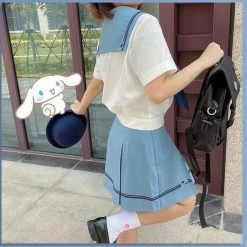 EverythingCuteClub Top Clearance Cinnamoroll Crown Seifuku Sanrio Collaboration Jk Uniform Ser