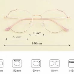 EverythingCuteClub Cat Ear Girly Glasses Frame Accessories