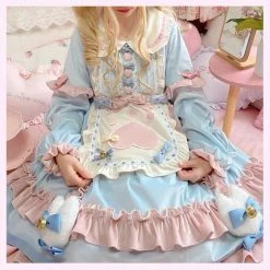 EverythingCuteClub Dress + Rompers Meow Meow Desserts Shop Casual Sweet Winter Lolita Dress