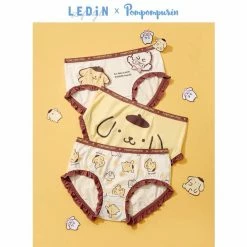 EverythingCuteClub Sanrio Character Lingerie Panties Box 3pc / Box Soft Fabric Lingerie + Panties + Sleepwear + Socks