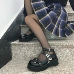 EverythingCuteClub Accessories Clearance Poker Queen Gothlolita Platform Shoes