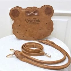 EverythingCuteClub Bear Cookies Bag Accessories