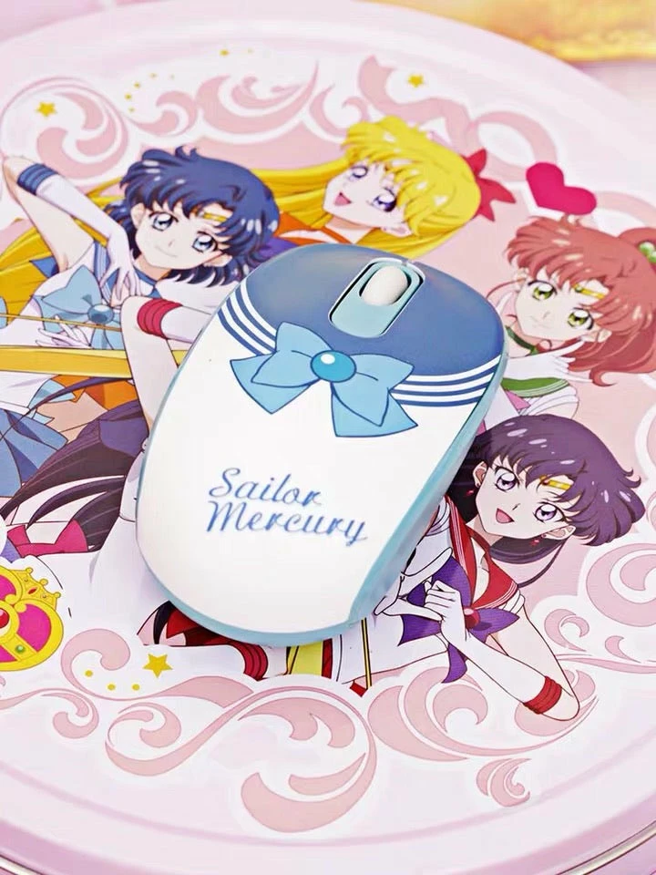 EverythingCuteClub Sailormoon Jupiter Mars Venus Mercury Bluetooth Mouse Keyboard+Headphones +Mouses 4 EverythingCuteClub Sailormoon Jupiter Mars Venus Mercury Bluetooth Mouse Keyboard+Headphones +Mouses