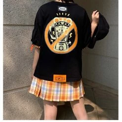 EverythingCuteClub, Luna’s Journey Orange Soda Short Sleeve T-shirt