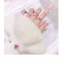 EverythingCuteClub I Love U Heart Ring Accessories