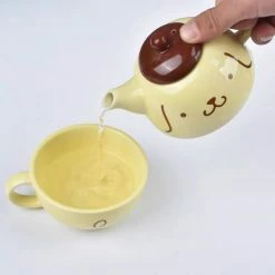 EverythingCuteClub Pom Pom Purin Tea Pot Room Decor