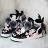 EverythingCuteClub Cute Sneakers Extra Fleece Inside Kuromi Handmade Shoes