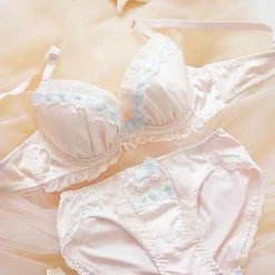 EverythingCuteClub Japan Satin Style Cover Cup Bra Set (1bra+1 Pantie)big Size Available 10 EverythingCuteClub Japan Satin Style Cover Cup Bra Set (1bra+1 Pantie)big Size Available
