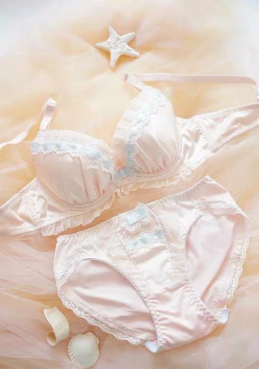 EverythingCuteClub Japan Satin Style Cover Cup Bra Set (1bra+1 Pantie)big Size Available 6 EverythingCuteClub Japan Satin Style Cover Cup Bra Set (1bra+1 Pantie)big Size Available
