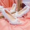 EverythingCuteClub Handcrafted Wedding Style High Heel Shoes Accessories