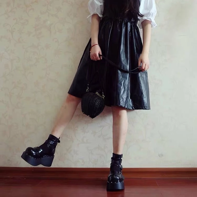 EverythingCuteClub Metal Heart Platform Harajuku Style Shoes Accessories 4 EverythingCuteClub Metal Heart Platform Harajuku Style Shoes Accessories