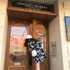 EverythingCuteClub Black White Teddy Bear Long / Short Coat Jackets + Puffs+ Coats 12 EverythingCuteClub Black White Teddy Bear Long / Short Coat Jackets + Puffs+ Coats