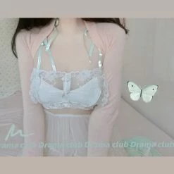 EverythingCuteClub Chinese Style Bralette Set Rose Button Lingerie + Panties + Sleepwear + Socks 25 EverythingCuteClub Chinese Style Bralette Set Rose Button Lingerie + Panties + Sleepwear + Socks