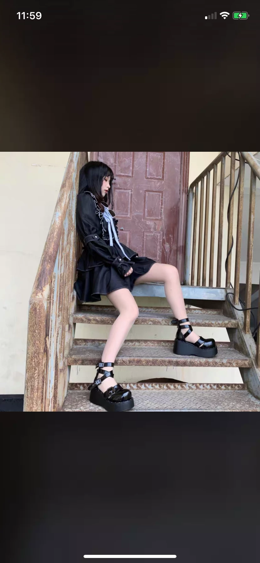 EverythingCuteClub Metal Heart Platform Harajuku Style Shoes Accessories 7 EverythingCuteClub Metal Heart Platform Harajuku Style Shoes Accessories