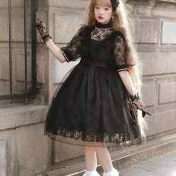 EverythingCuteClub To Tell You Lace Lolita Dress JSK / Lace Shirt 37 EverythingCuteClub To Tell You Lace Lolita Dress JSK / Lace Shirt