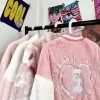 EverythingCuteClub Jackets + Puffs+ Coats Fleece Bear Baseball Jacket