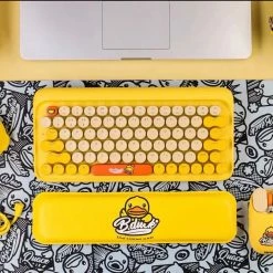 EverythingCuteClub B Duck Bluetooth Mechanical Keyboard Mouse Sets 20 EverythingCuteClub B Duck Bluetooth Mechanical Keyboard Mouse Sets