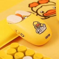 EverythingCuteClub B Duck Bluetooth Mechanical Keyboard Mouse Sets 25 EverythingCuteClub B Duck Bluetooth Mechanical Keyboard Mouse Sets