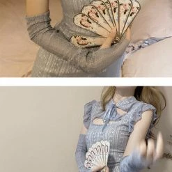 EverythingCuteClub Dress + Rompers Petit Girl Qipao Style Skinny Dress